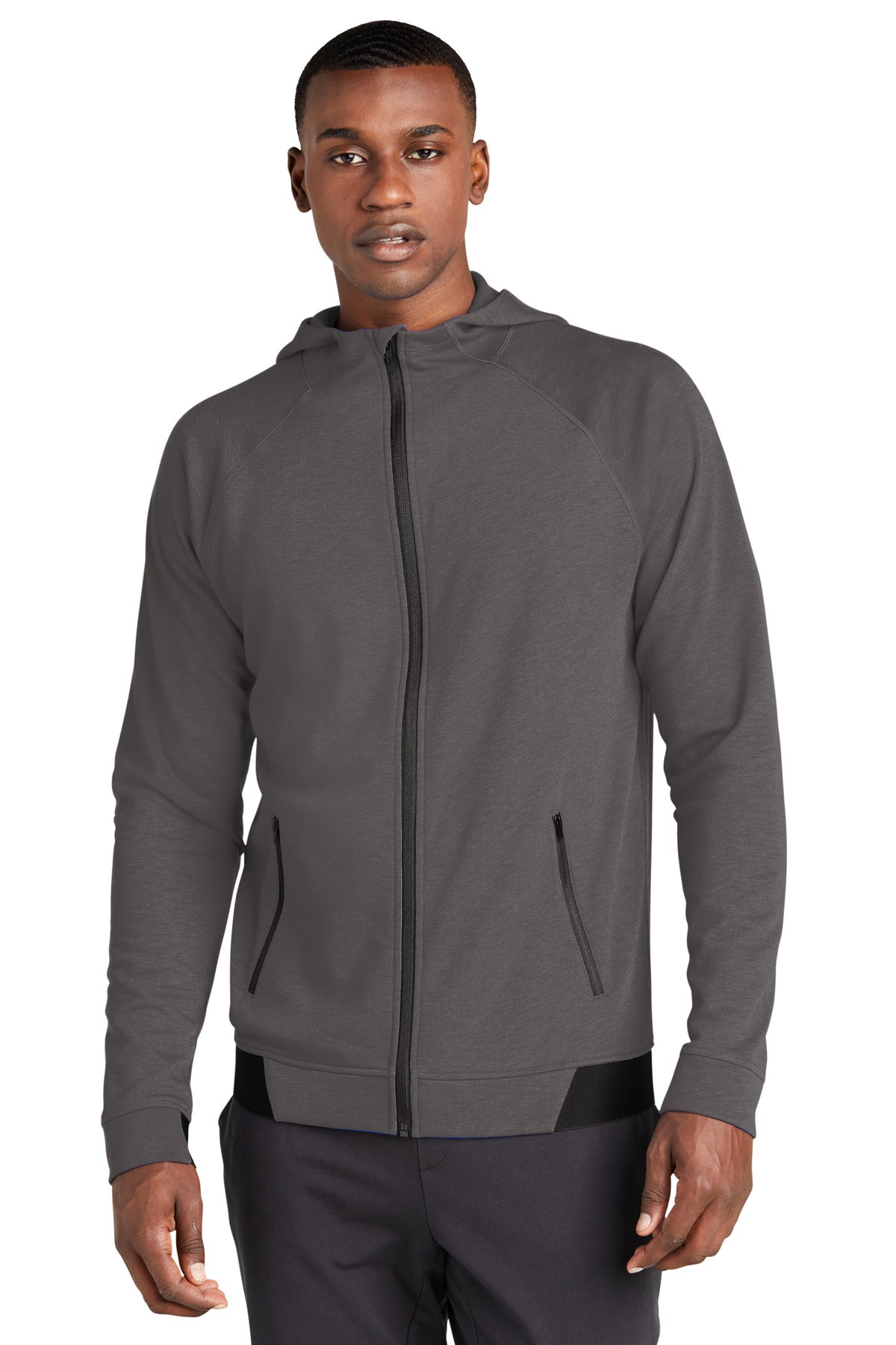 Sport-Tek Men's PosiCharge Strive Hooded Full-Zip