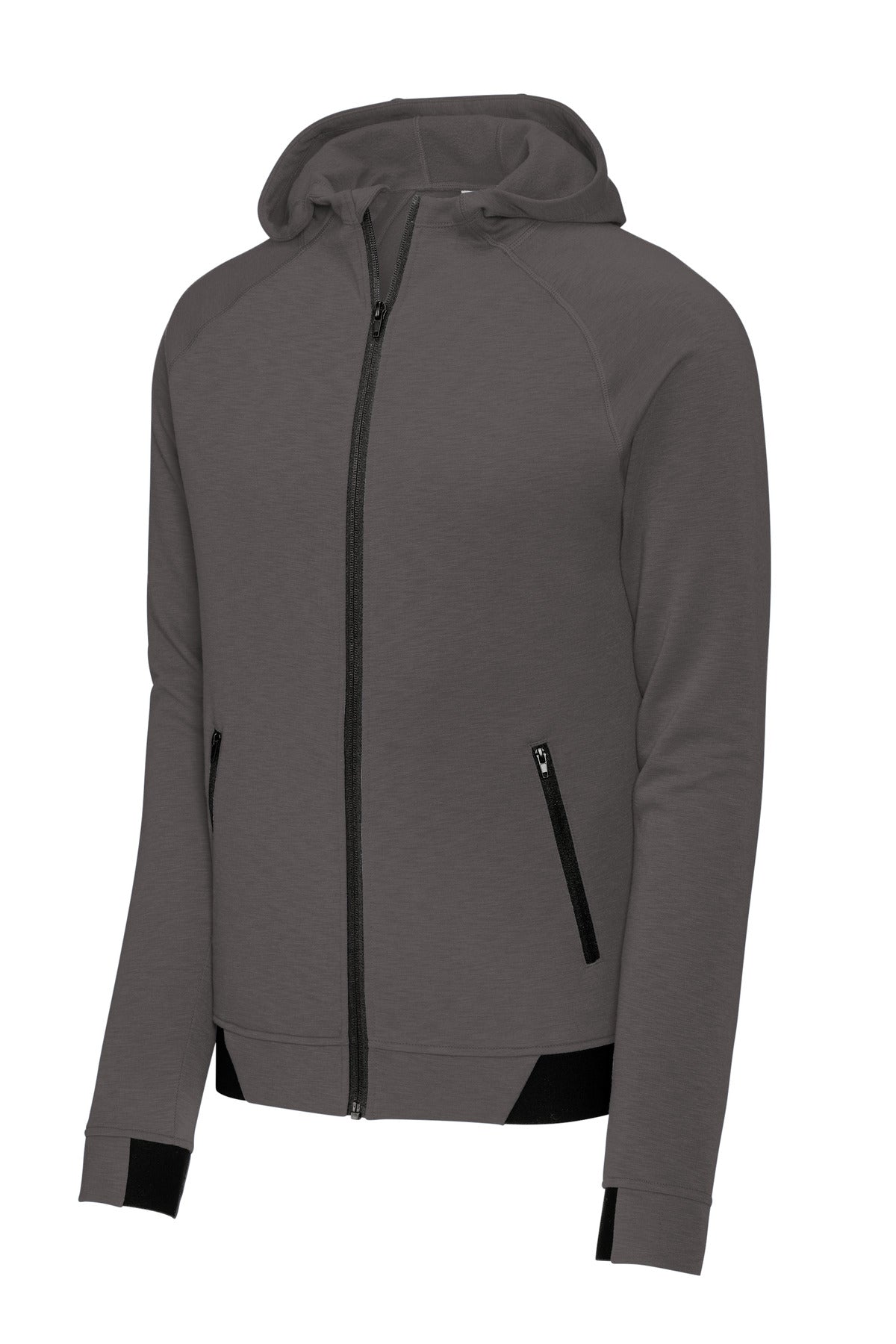 Sport-Tek Men's PosiCharge Strive Hooded Full-Zip