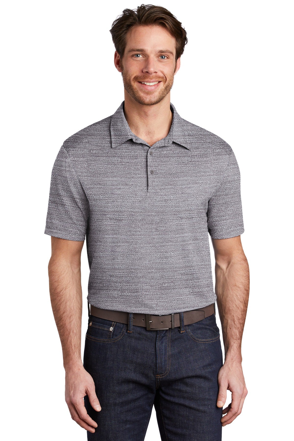 Port Authority Men's Stretch Heather Polo K583