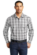 Port Authority Men's Everyday Plaid Shirt. W670