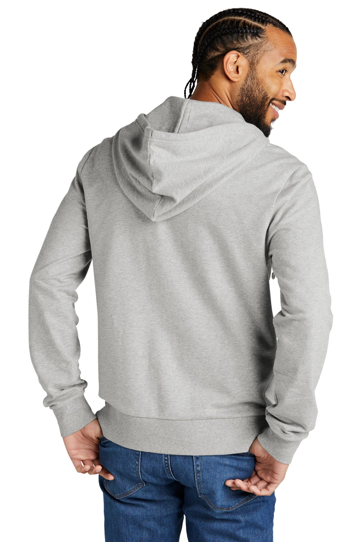 Allmade Men's Organic French Terry Full-Zip Hoodie AL4002 Allmade