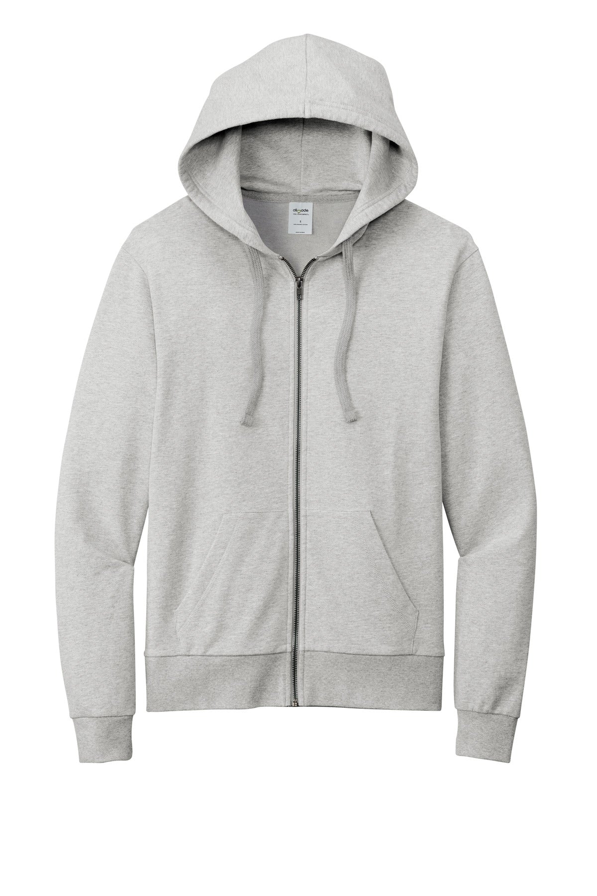 Allmade Men's Organic French Terry Full-Zip Hoodie AL4002 Allmade