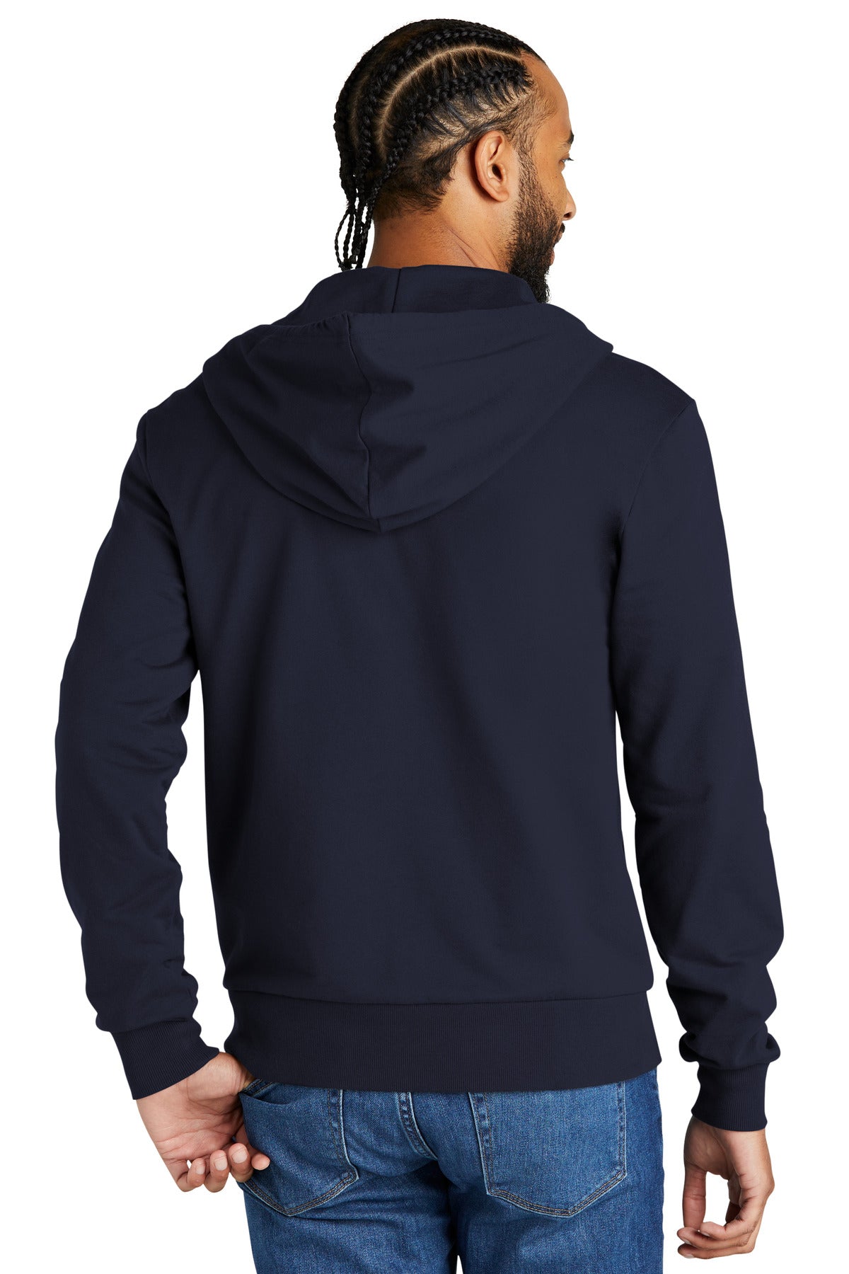 Allmade Men's Organic French Terry Full-Zip Hoodie AL4002 Allmade