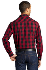 Port Authority Men's Everyday Plaid Shirt. W670