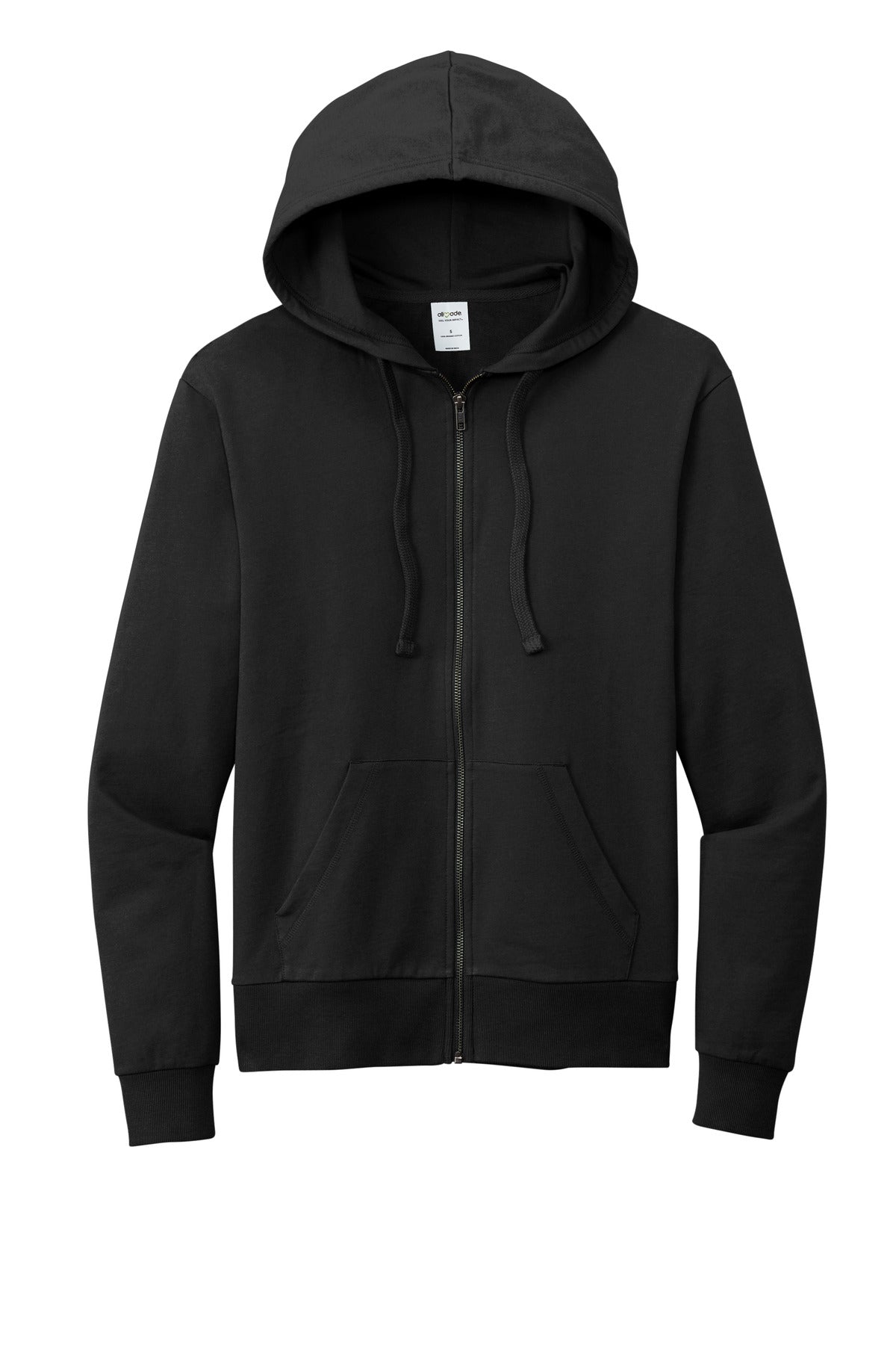 Allmade Men's Organic French Terry Full-Zip Hoodie AL4002 Allmade