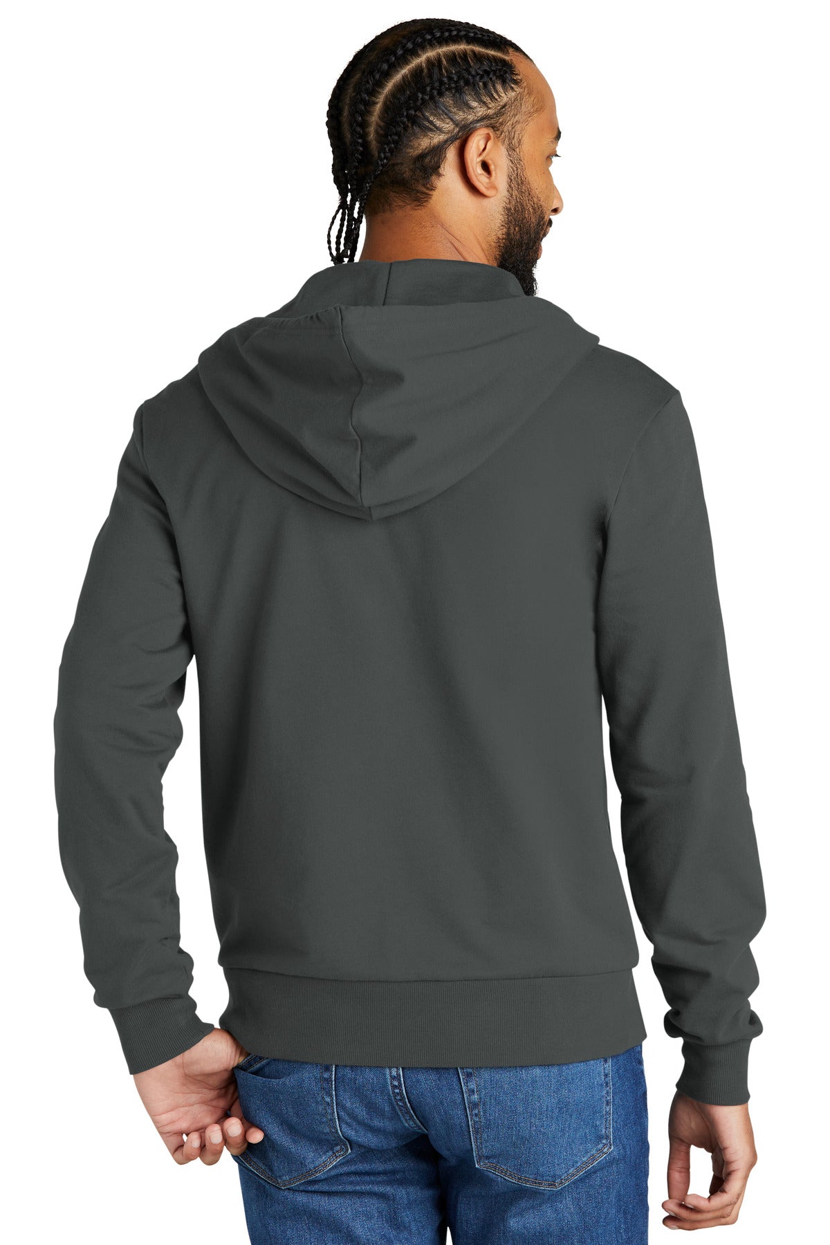 Allmade Men's Organic French Terry Full-Zip Hoodie AL4002 Allmade