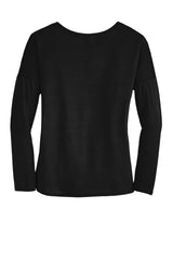 District Women's Drapey Long Sleeve Tee. DM413 District