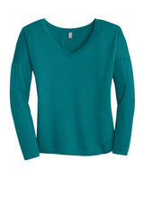 District Women's Drapey Long Sleeve Tee. DM413 District