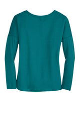 District Women's Drapey Long Sleeve Tee. DM413 District