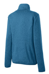 Port Authority Women's Sweater Fleece Jacket. L232
