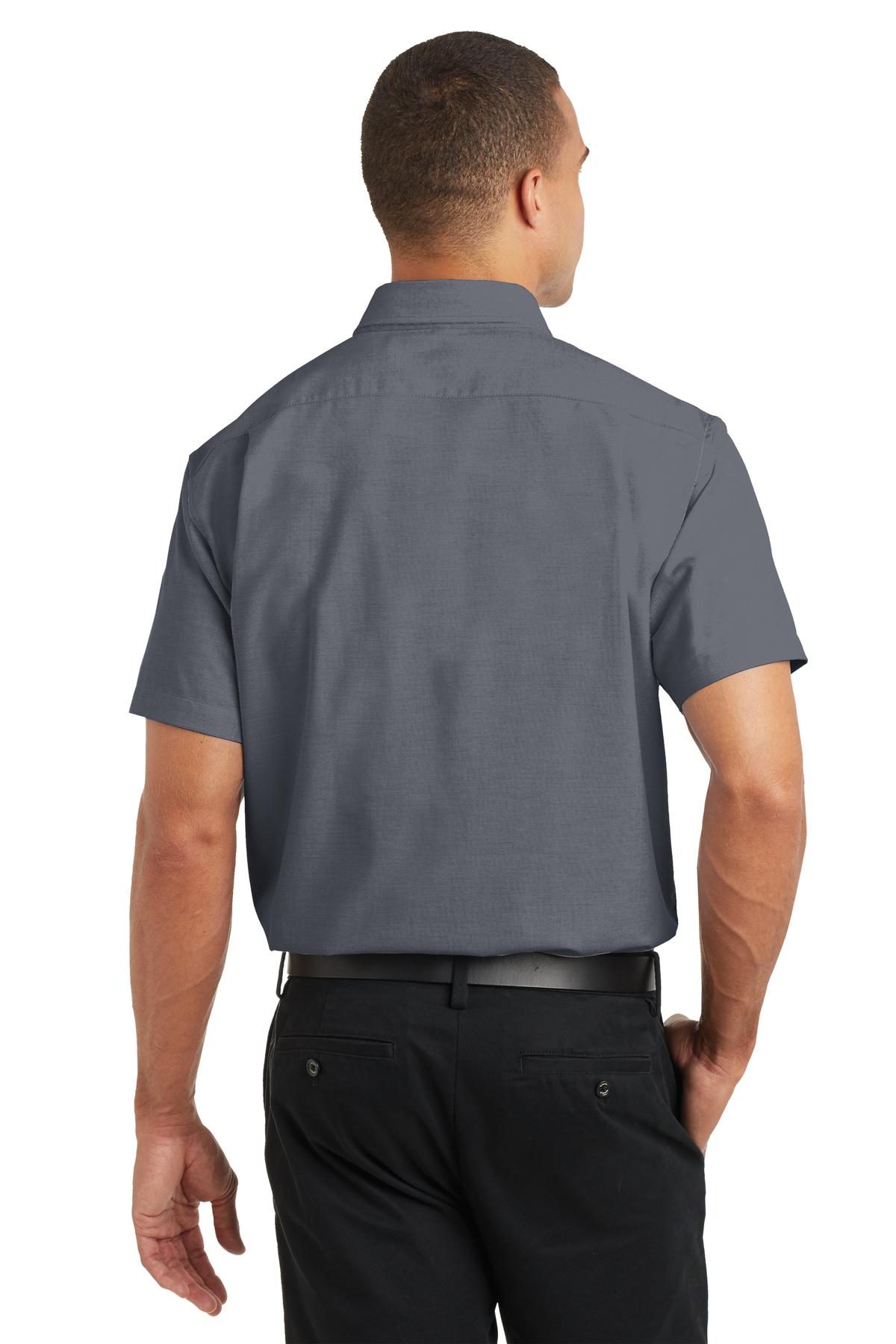Port Authority Men's Short Sleeve SuperPro Oxford Shirt. S659