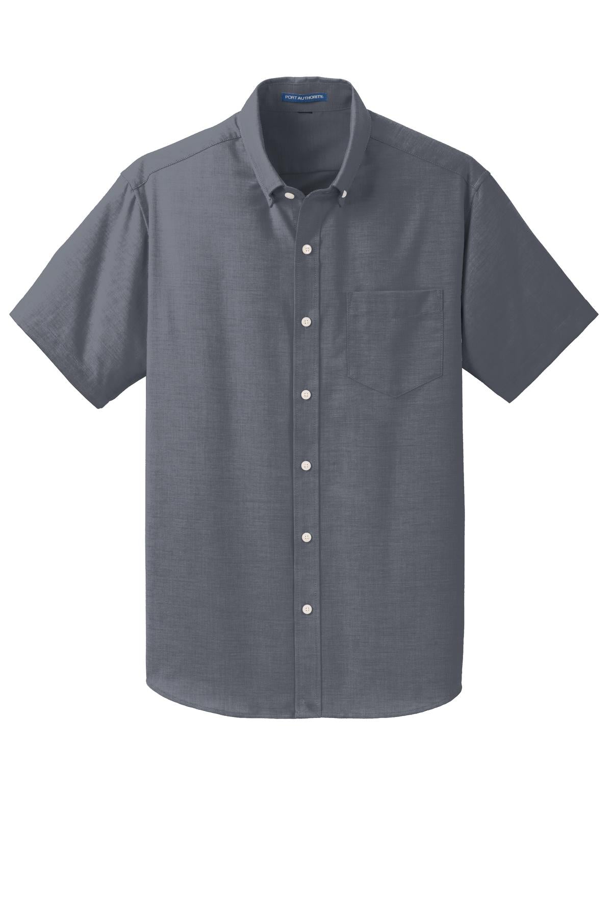 Port Authority Men's Short Sleeve SuperPro Oxford Shirt. S659