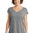 District Women's Drapey Cross-Back Tee. DM416 District