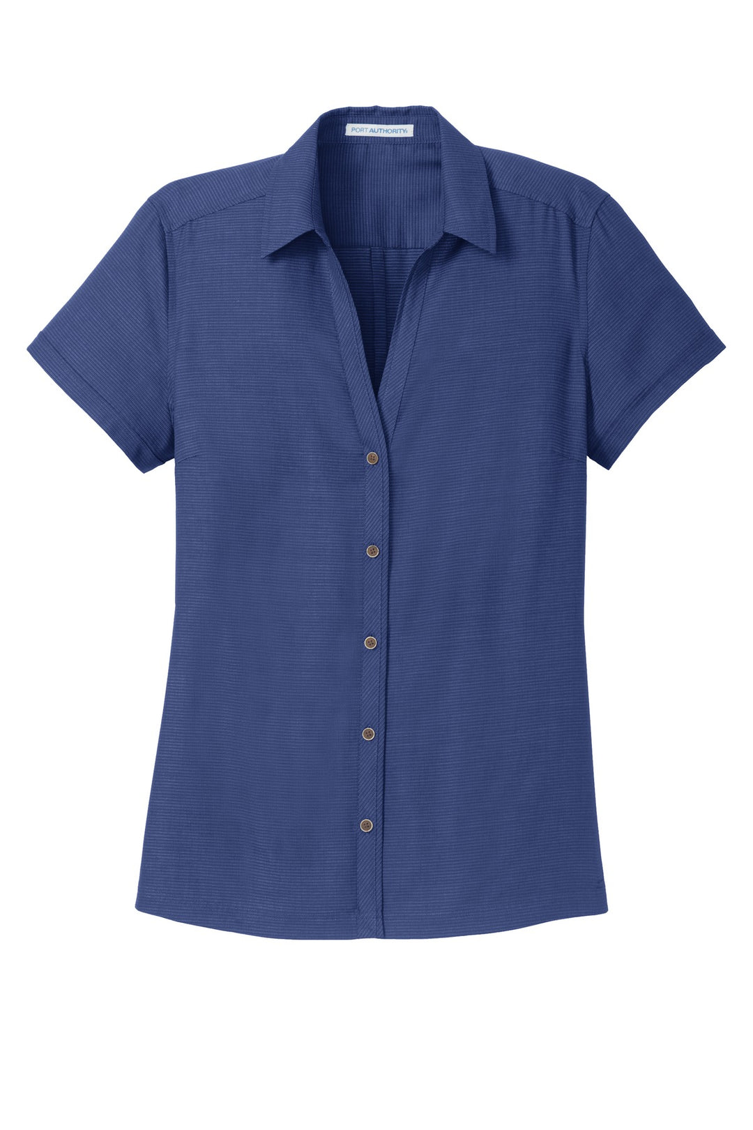 Port Authority Women's Textured Camp Shirt. L662