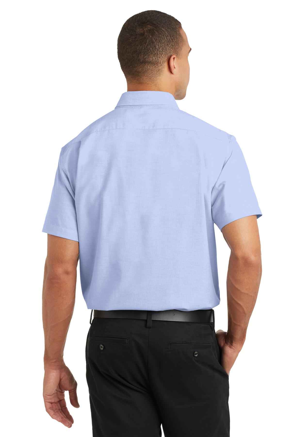 Port Authority Men's Short Sleeve SuperPro Oxford Shirt. S659