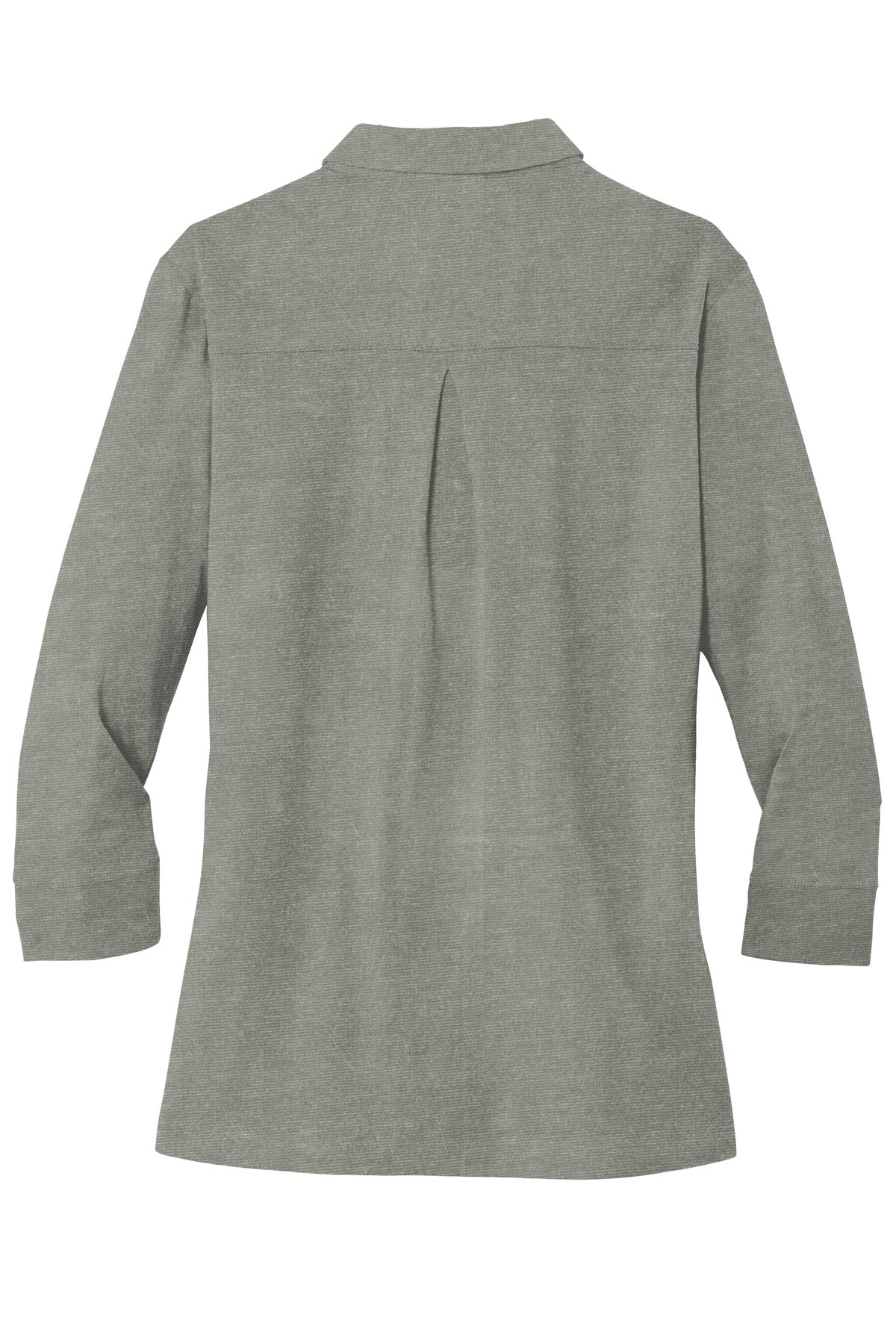Port Authority Women's 3/4-Sleeve Meridian Cotton Blend Polo. L578