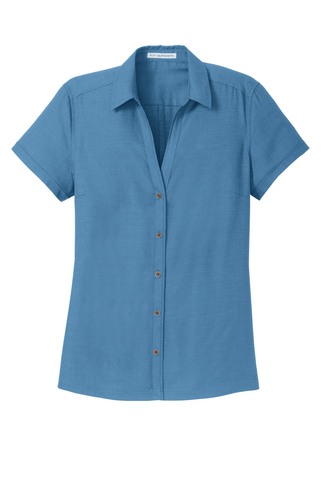 Port Authority Women's Textured Camp Shirt. L662