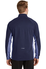 Sport-Tek Men's Sport-Wick Stretch Contrast 1/2-Zip Pullover