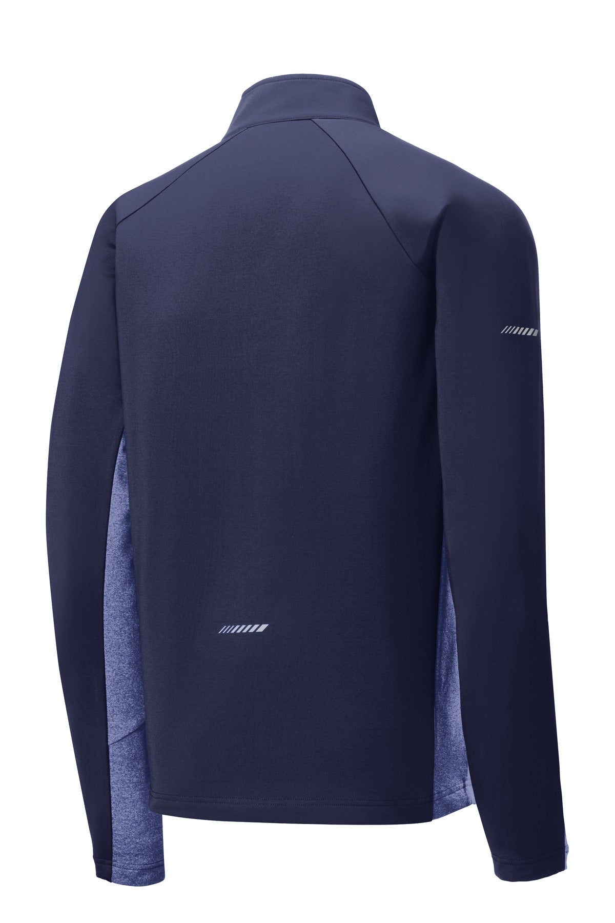 Sport-Tek Men's Sport-Wick Stretch Contrast 1/2-Zip Pullover