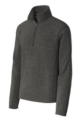 Port Authority Men's Heather Microfleece 1/2-Zip Pullover. F234