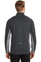 Sport-Tek Men's Sport-Wick Stretch Contrast 1/2-Zip Pullover