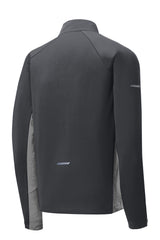 Sport-Tek Men's Sport-Wick Stretch Contrast 1/2-Zip Pullover