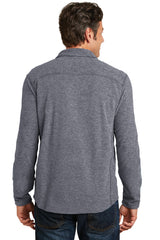 Port Authority Men's Heather Microfleece 1/2-Zip Pullover. F234