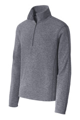 Port Authority Men's Heather Microfleece 1/2-Zip Pullover. F234