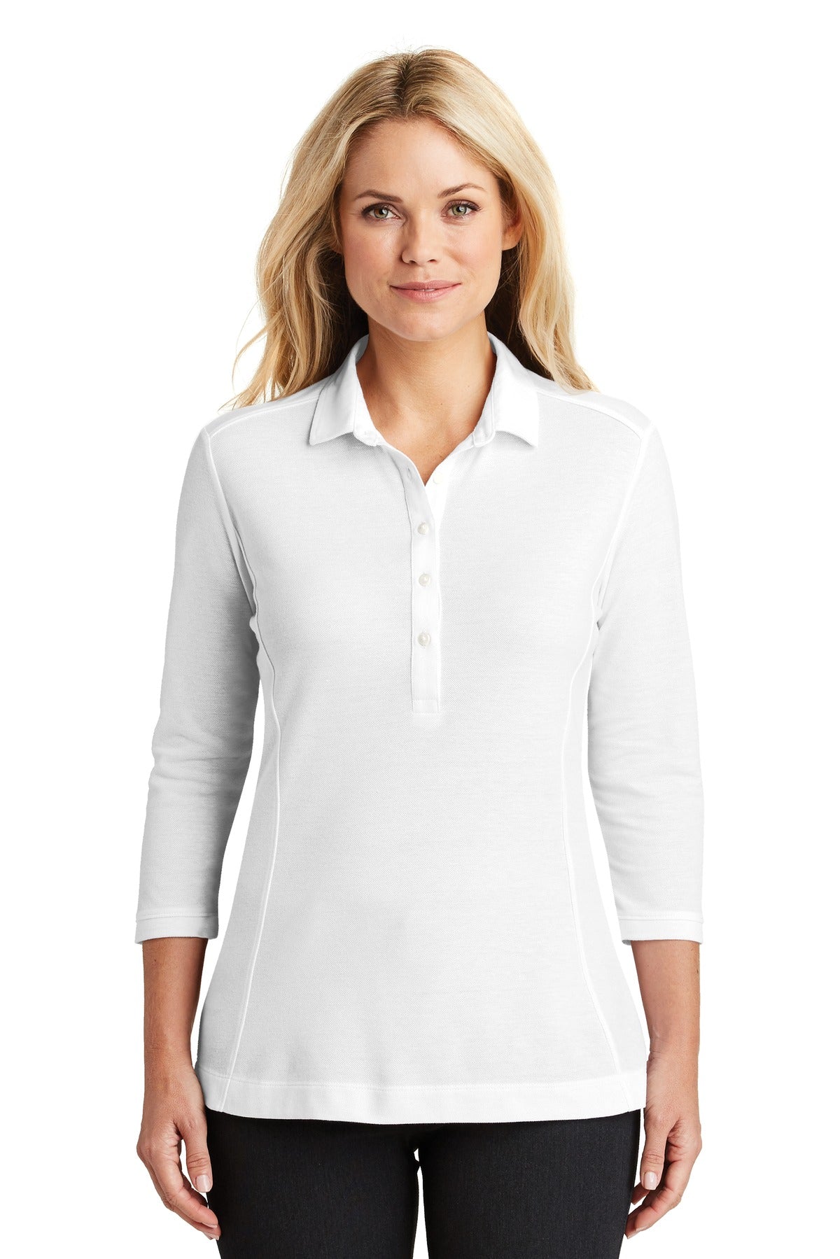 Port Authority Women's Coastal Cotton Blend Polo. LK581