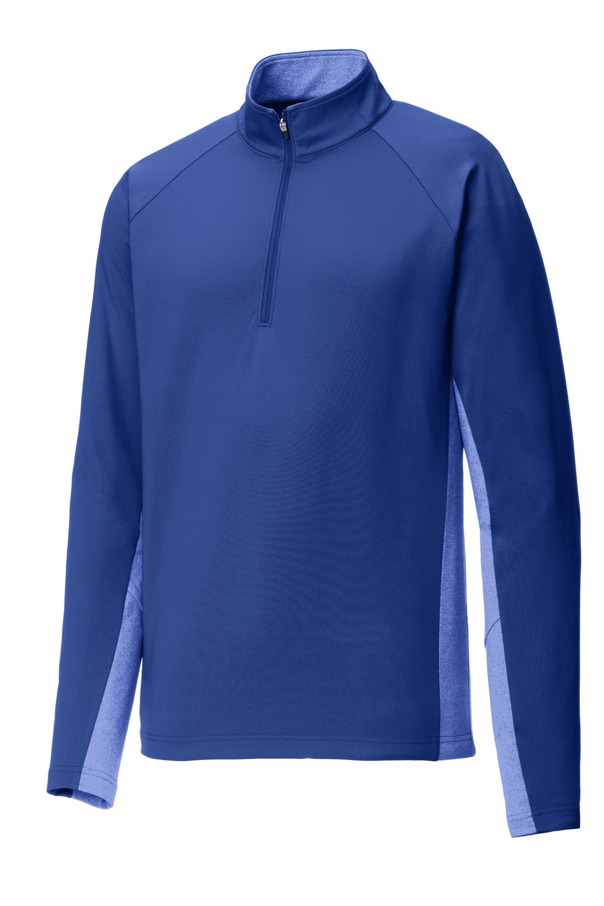 Sport-Tek Men's Sport-Wick Stretch Contrast 1/2-Zip Pullover