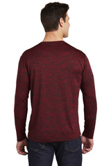 Sport-Tek Men's PosiCharge Long Sleeve Electric Heather Tee