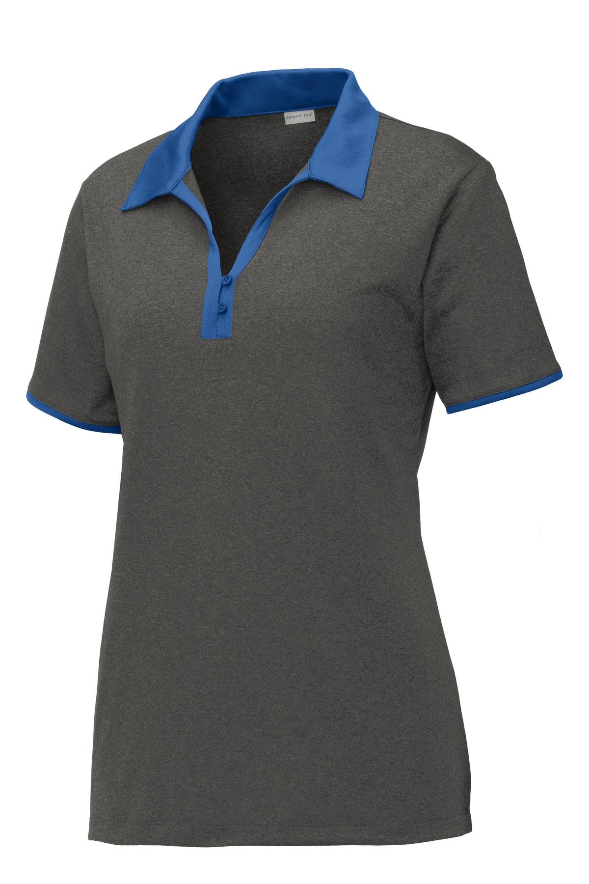 Sport-Tek Women's Heather Contender Contrast Polo LST667