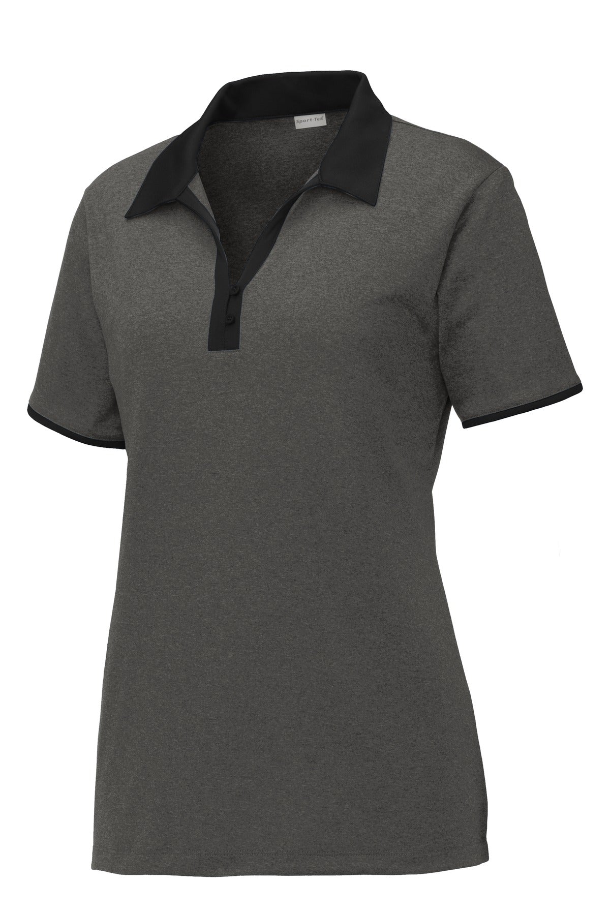 Sport-Tek Women's Heather Contender Contrast Polo LST667