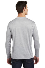 Sport-Tek Men's PosiCharge Long Sleeve Electric Heather Tee