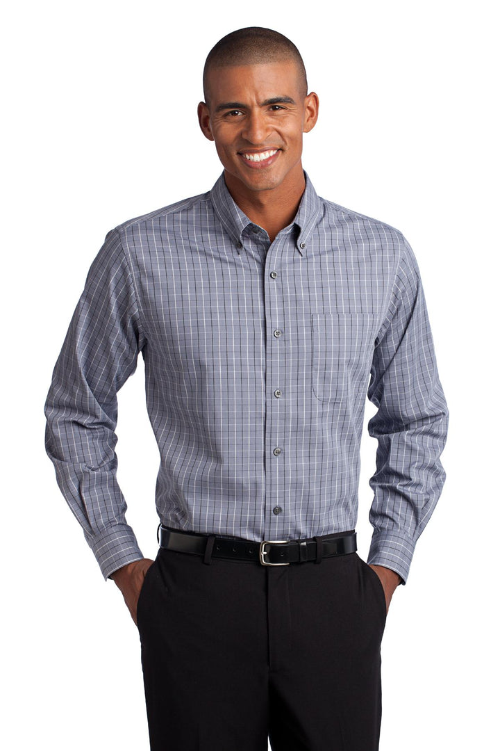 Port Authority Men's Tattersall Easy Care Shirt. S642