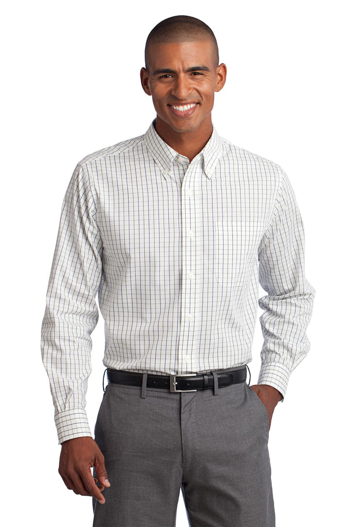 Port Authority Men's Tattersall Easy Care Shirt. S642