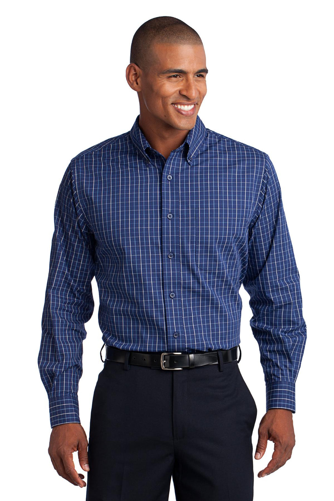 Port Authority Men's Tattersall Easy Care Shirt. S642