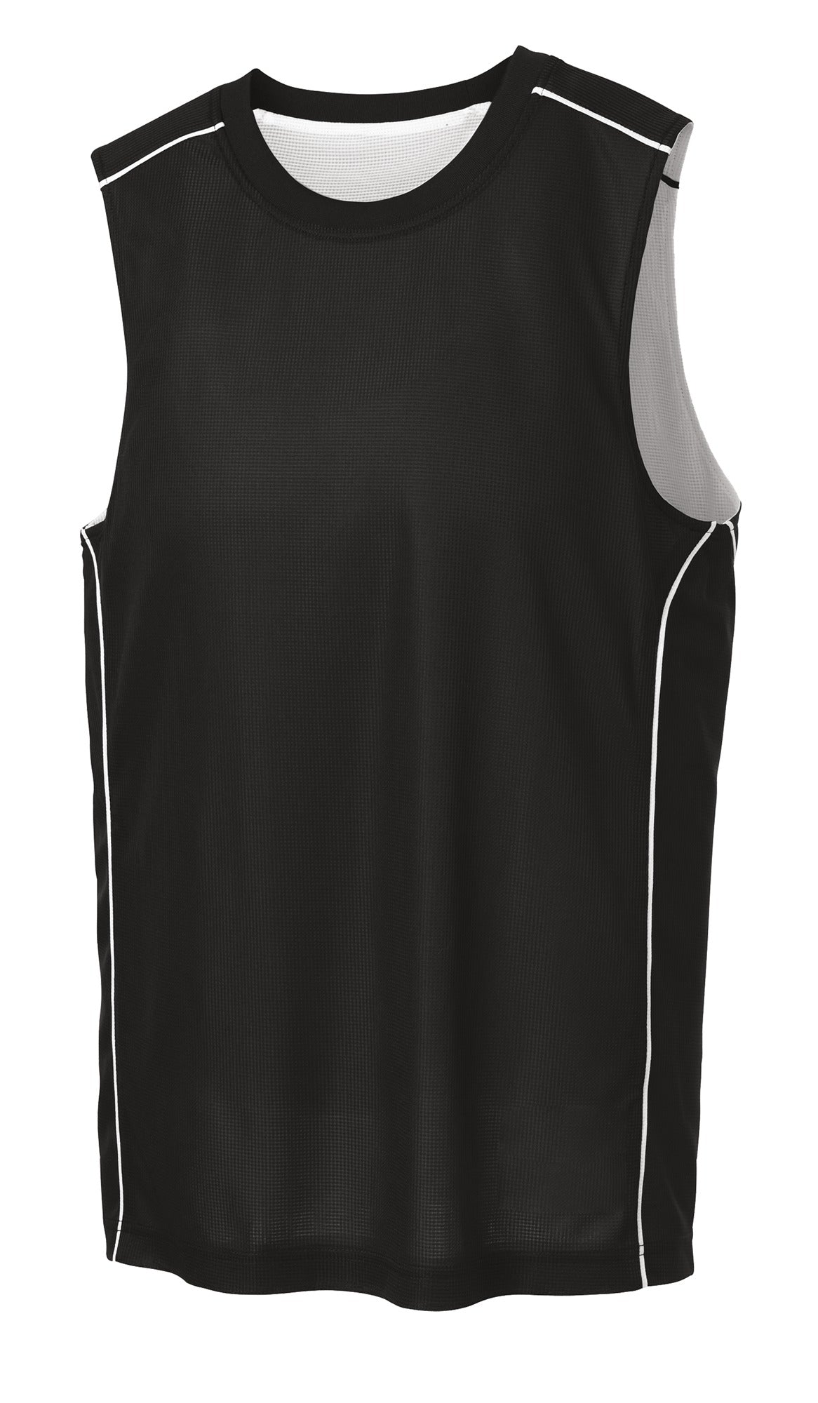 Sport-Tek Men's PosiCharge Mesh Reversible Sleeveless Tee