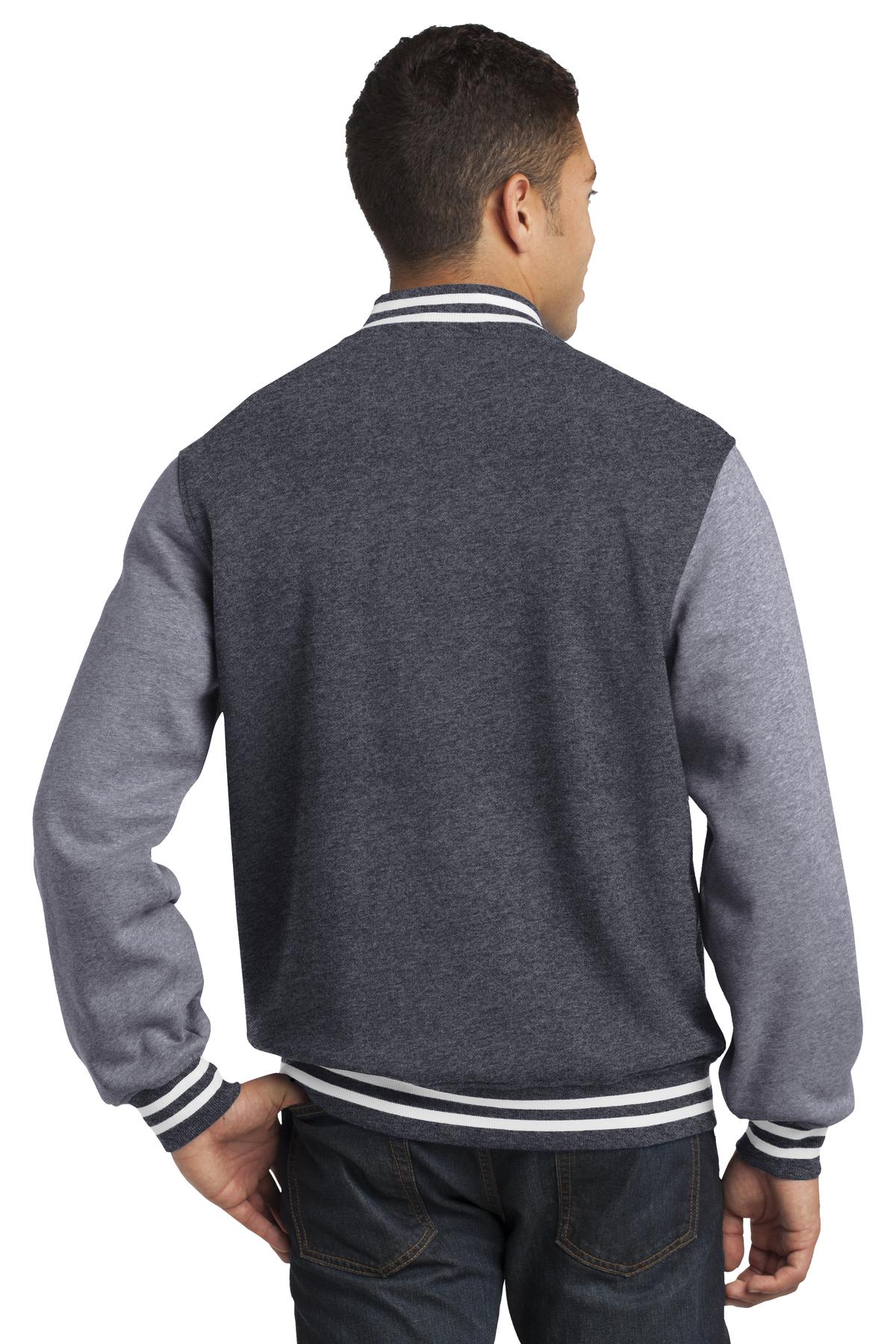 Sport-Tek Women's Fleece Letterman Jacket