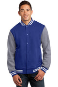 Sport-Tek Women's Fleece Letterman Jacket