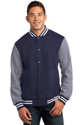 Sport-Tek Women's Fleece Letterman Jacket