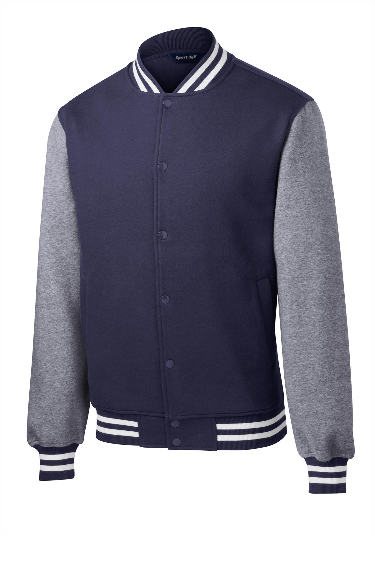 Sport-Tek Women's Fleece Letterman Jacket