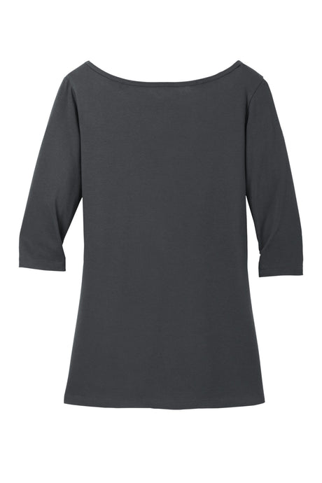 District Women's Perfect Weight 3/4-Sleeve Tee. DM107L District