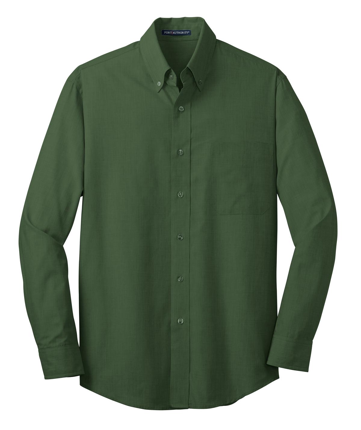Port Authority Men's Tall Crosshatch Easy Care Shirt. TLS640