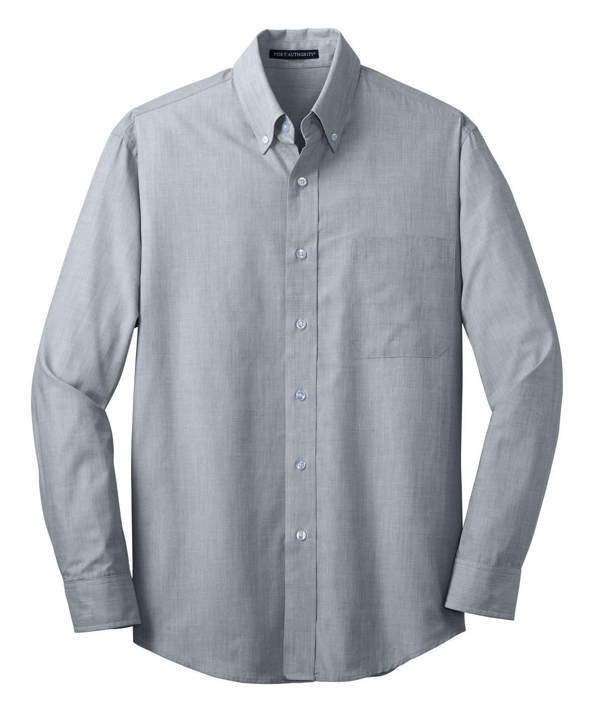 Port Authority Men's Tall Crosshatch Easy Care Shirt. TLS640