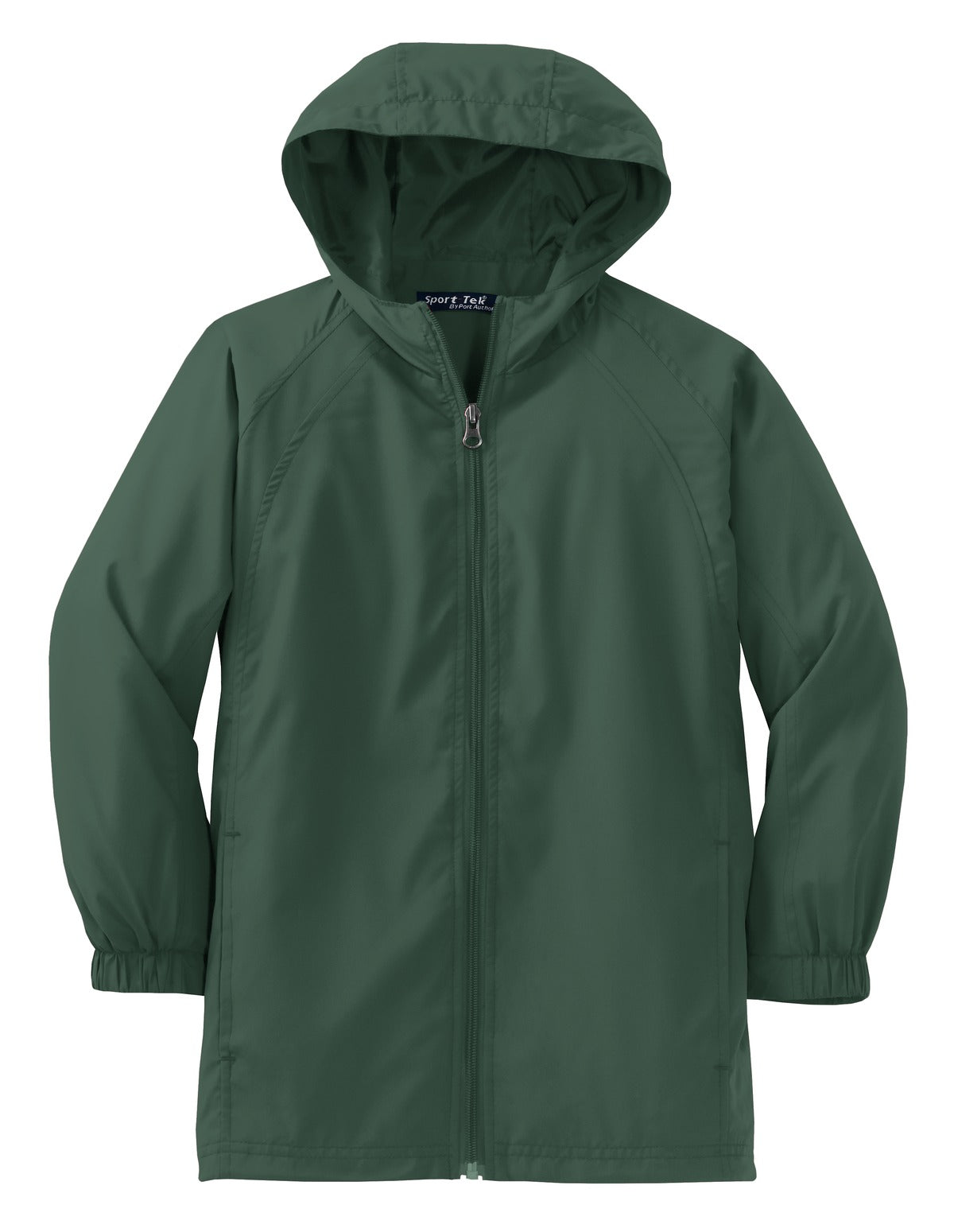 Sport-Tek Youth Hooded Raglan Jacket YST73