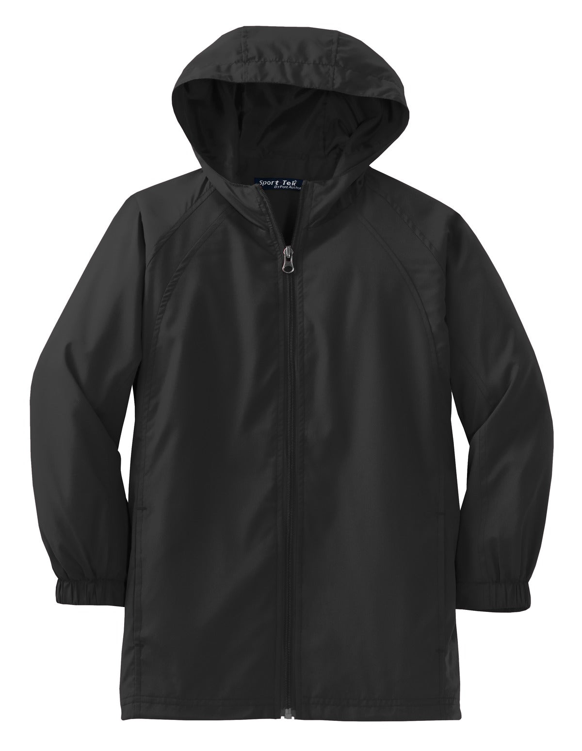 Sport-Tek Youth Hooded Raglan Jacket YST73