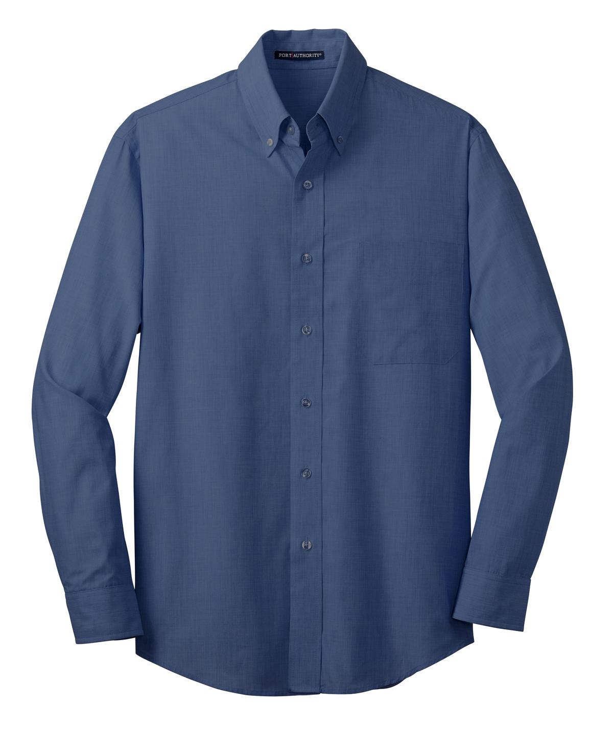 Port Authority Men's Tall Crosshatch Easy Care Shirt. TLS640