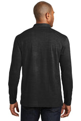 Port Authority Long Sleeve Meridian Cotton Blend Polo. K577LS