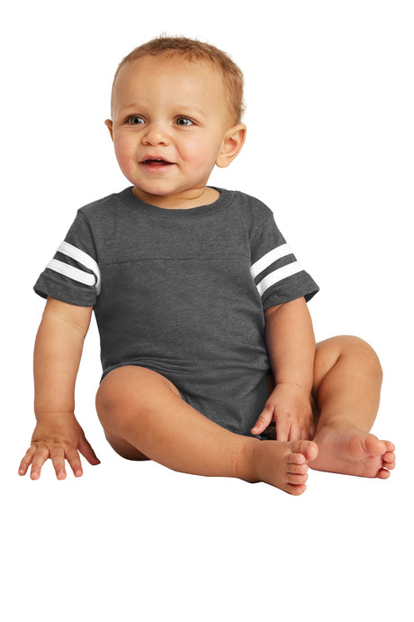 Rabbit Skins Infant Football Fine Jersey Bodysuit Rabbit Skins